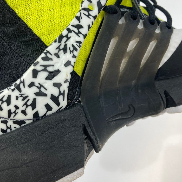 【中古品】【メンズ】 NIKE ナイキ AH7832-100 AIR PRESTO MID / ACRONYM WHITE/BLACK-DYNAMIC YELLOW 靴 スニーカー 本体のみ（箱なし） 160-251223-WA-11-iwa サイズ：28cm カラー：ホワイト ブラック イエロー 万代Net店