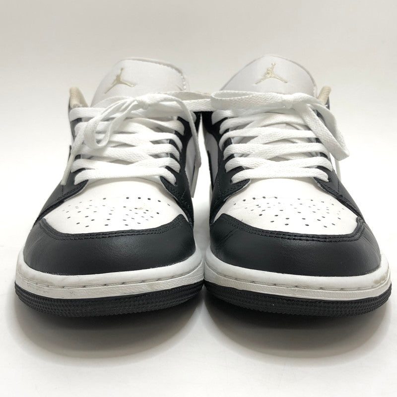 【中古品】【メンズ】 NIKE ナイキ Air Jordan 1 Low "Summit White/Off Noir" 553558-153 エアジョーダン ロー サミットホワイト オフノワール スニーカー シューズ 靴 160-260209-rs-04-fur サイズ：28.5cm US10.5 カラー：ホワイト/ブラック/ベージュ系 万代Net店