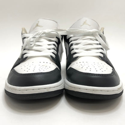【中古品】【メンズ】 NIKE ナイキ Air Jordan 1 Low "Summit White/Off Noir" 553558-153 エアジョーダン ロー サミットホワイト オフノワール スニーカー シューズ 靴 160-260209-rs-04-fur サイズ：28.5cm US10.5 カラー：ホワイト/ブラック/ベージュ系 万代Net店