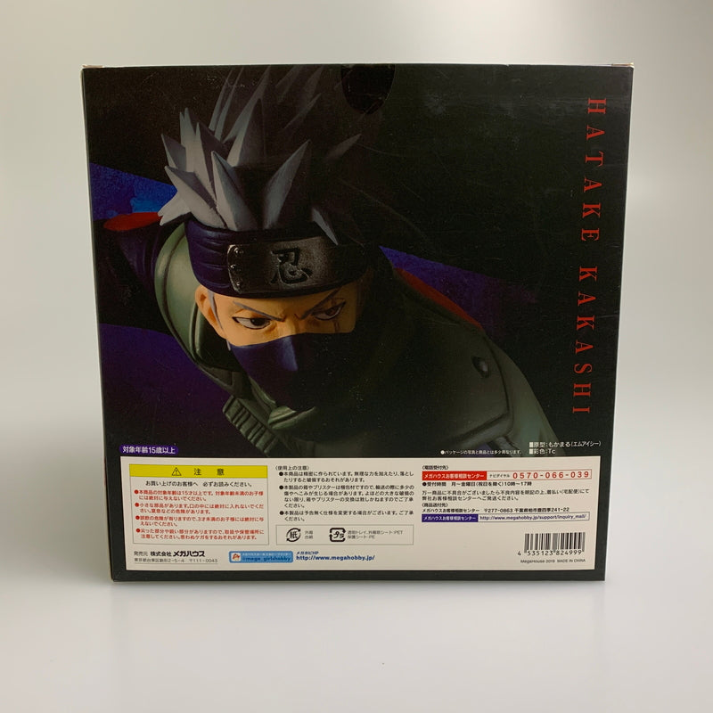 【現状渡し品】 メガハウス G.E.M.シリーズ NARUTO-ナルト- 疾風伝 はたけカカシ 忍界大戦Ver. フィギュア 051-260723-AS-1-min 万代Net店