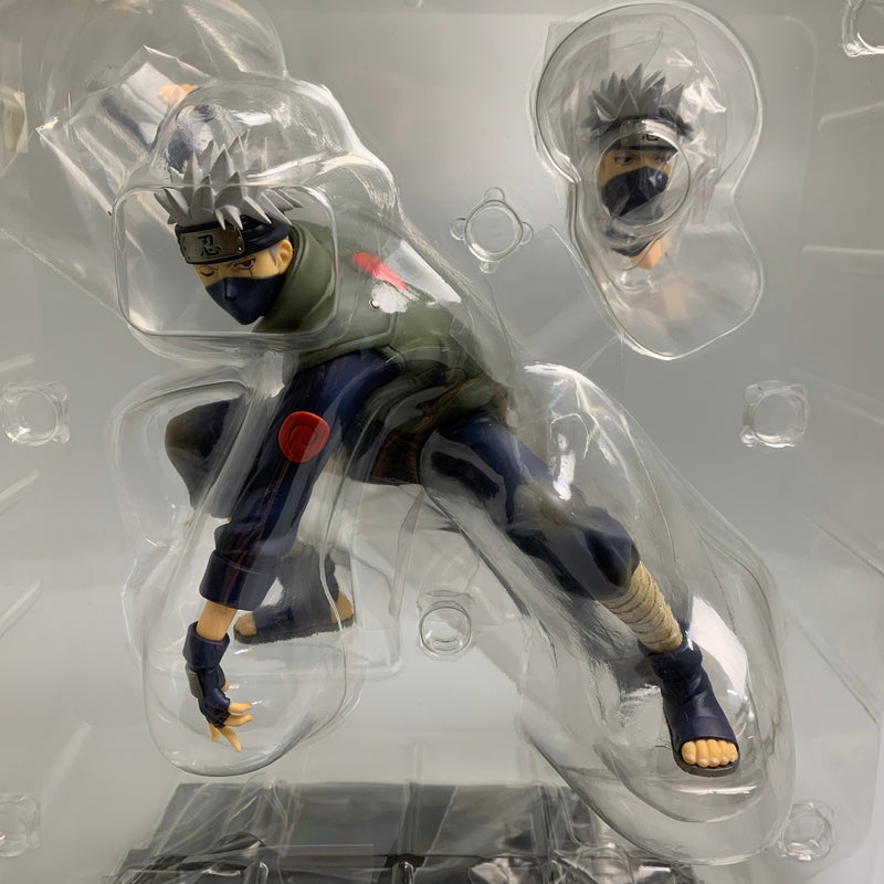 【現状渡し品】 メガハウス G.E.M.シリーズ NARUTO-ナルト- 疾風伝 はたけカカシ 忍界大戦Ver. フィギュア 051-260723-AS-1-min 万代Net店