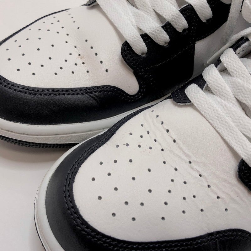 【中古品】【メンズ】 NIKE ナイキ Air Jordan 1 Low "Summit White/Off Noir" 553558-153 エアジョーダン ロー サミットホワイト オフノワール スニーカー シューズ 靴 160-260209-rs-04-fur サイズ：28.5cm US10.5 カラー：ホワイト/ブラック/ベージュ系 万代Net店