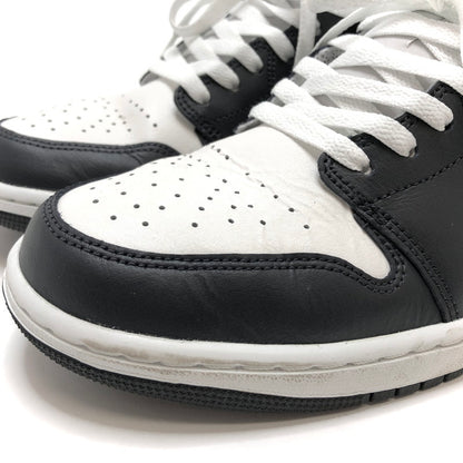 【中古品】【メンズ】 NIKE ナイキ Air Jordan 1 Low "Summit White/Off Noir" 553558-153 エアジョーダン ロー サミットホワイト オフノワール スニーカー シューズ 靴 160-260209-rs-04-fur サイズ：28.5cm US10.5 カラー：ホワイト/ブラック/ベージュ系 万代Net店