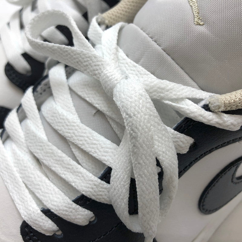 【中古品】【メンズ】 NIKE ナイキ Air Jordan 1 Low "Summit White/Off Noir" 553558-153 エアジョーダン ロー サミットホワイト オフノワール スニーカー シューズ 靴 160-260209-rs-04-fur サイズ：28.5cm US10.5 カラー：ホワイト/ブラック/ベージュ系 万代Net店