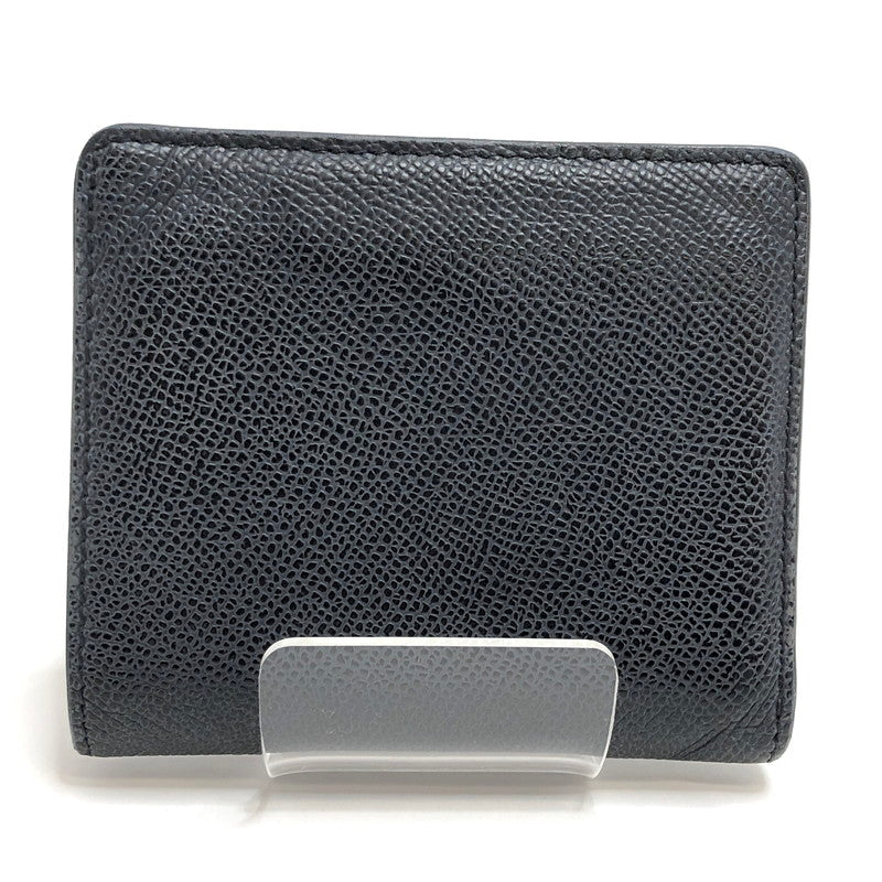 【現状渡し品】【レディース】 MAISON MARGIELA メゾンマルジェラ 4-STITCH BI-FOLD WALLET SA3UI0007 二つ折り財布 コンパクトウォレット 200-260507-rs-03-fur カラー：ブラック 万代Net店