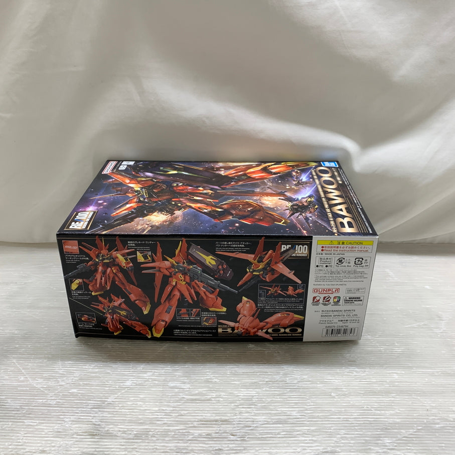 【現状渡し品】 RE/100 1/100 AMX-107 BAWOO バウ ガンプラ 未組立 バンダイ 058-260806-YT-07-min 万代Net店