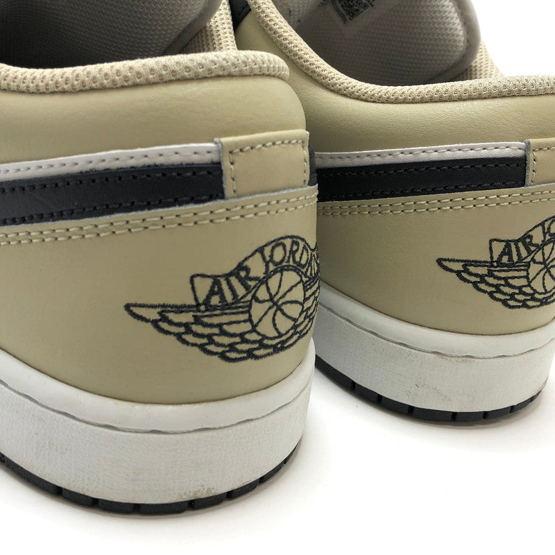 【中古品】【メンズ】 NIKE ナイキ Air Jordan 1 Low "Summit White/Off Noir" 553558-153 エアジョーダン ロー サミットホワイト オフノワール スニーカー シューズ 靴 160-260209-rs-04-fur サイズ：28.5cm US10.5 カラー：ホワイト/ブラック/ベージュ系 万代Net店
