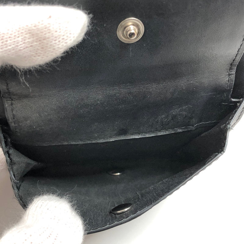 【現状渡し品】【レディース】 MAISON MARGIELA メゾンマルジェラ 4-STITCH BI-FOLD WALLET SA3UI0007 二つ折り財布 コンパクトウォレット 200-260507-rs-03-fur カラー：ブラック 万代Net店