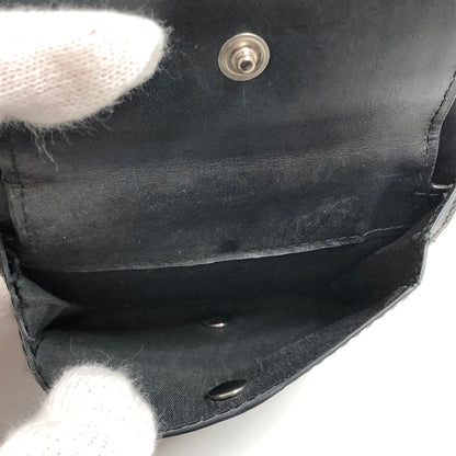 【現状渡し品】【レディース】 MAISON MARGIELA メゾンマルジェラ 4-STITCH BI-FOLD WALLET SA3UI0007 二つ折り財布 コンパクトウォレット 200-260507-rs-03-fur カラー：ブラック 万代Net店