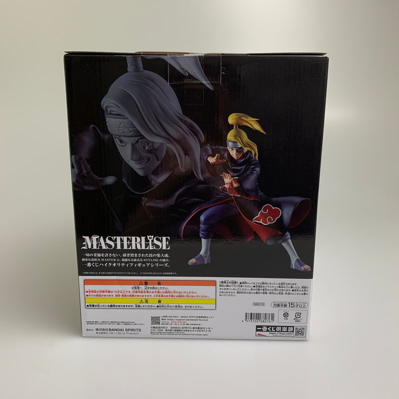 【現状渡し品】 一番くじ NARUTO-ナルト- 疾風伝 風影奪還編 ラストワン賞 デイダラ MASTERLISE フィギュア 051-260723-AS-3-min 万代Net店