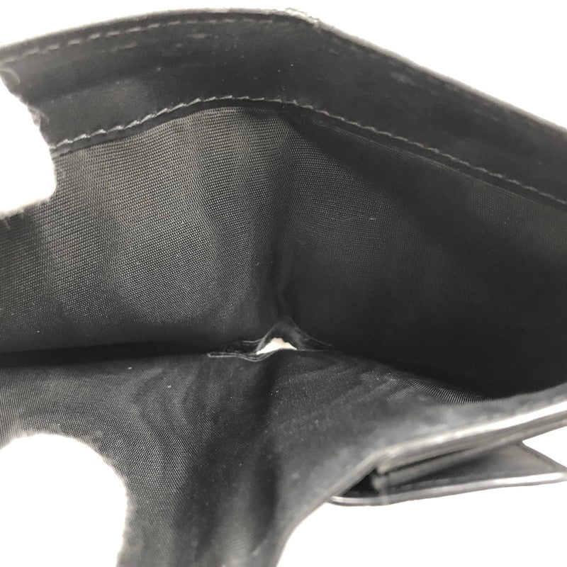 【現状渡し品】【レディース】 MAISON MARGIELA メゾンマルジェラ 4-STITCH BI-FOLD WALLET SA3UI0007 二つ折り財布 コンパクトウォレット 200-260507-rs-03-fur カラー：ブラック 万代Net店