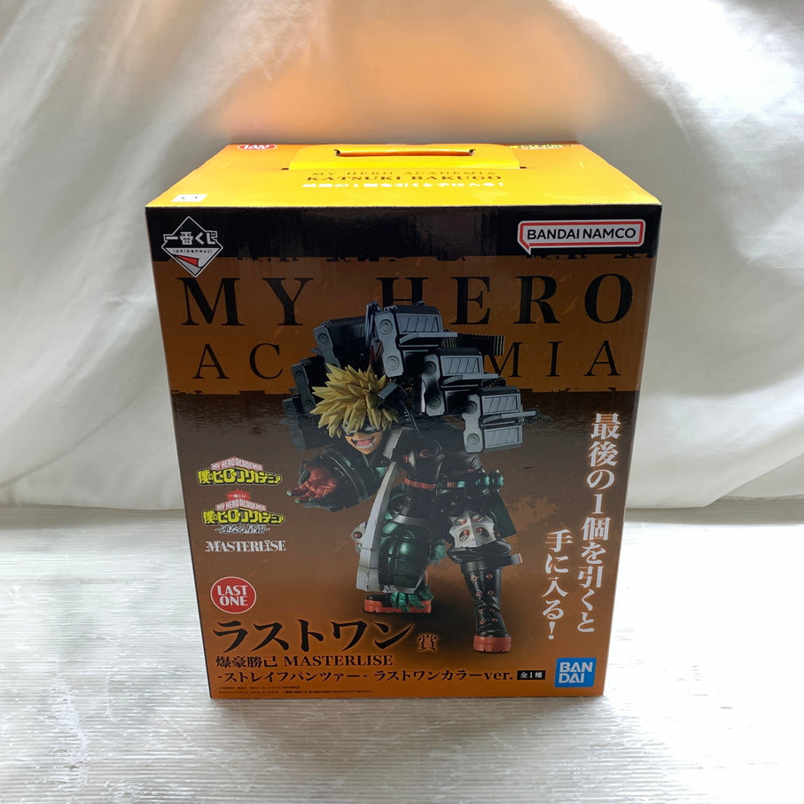 【中古品】 一番くじ 僕のヒーローアカデミア 連なる星霜 ラストワン賞 爆豪勝己 MASTERLISE -ストレイフパンツァー - ラストワンカラーver. フィギュア バンダイ 箱あり 051-260806-YT-08-min 万代Net店