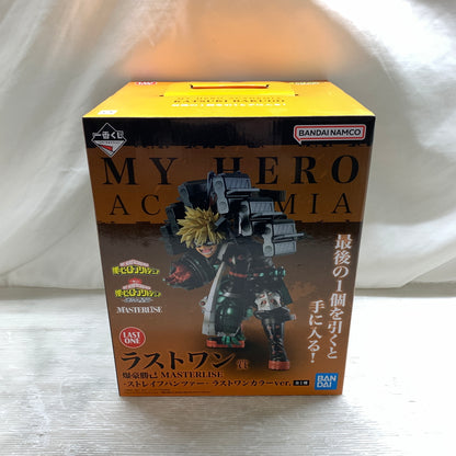 【中古品】 一番くじ 僕のヒーローアカデミア 連なる星霜 ラストワン賞 爆豪勝己 MASTERLISE -ストレイフパンツァー - ラストワンカラーver. フィギュア バンダイ 箱あり 051-260806-YT-08-min 万代Net店