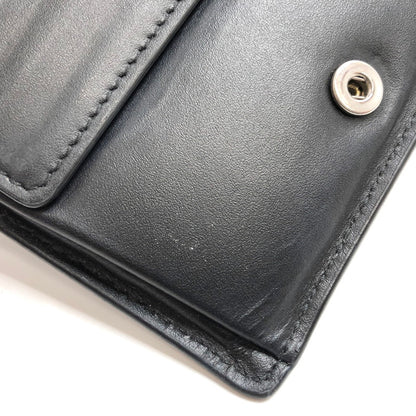 【現状渡し品】【レディース】 MAISON MARGIELA メゾンマルジェラ 4-STITCH BI-FOLD WALLET SA3UI0007 二つ折り財布 コンパクトウォレット 200-260507-rs-03-fur カラー：ブラック 万代Net店