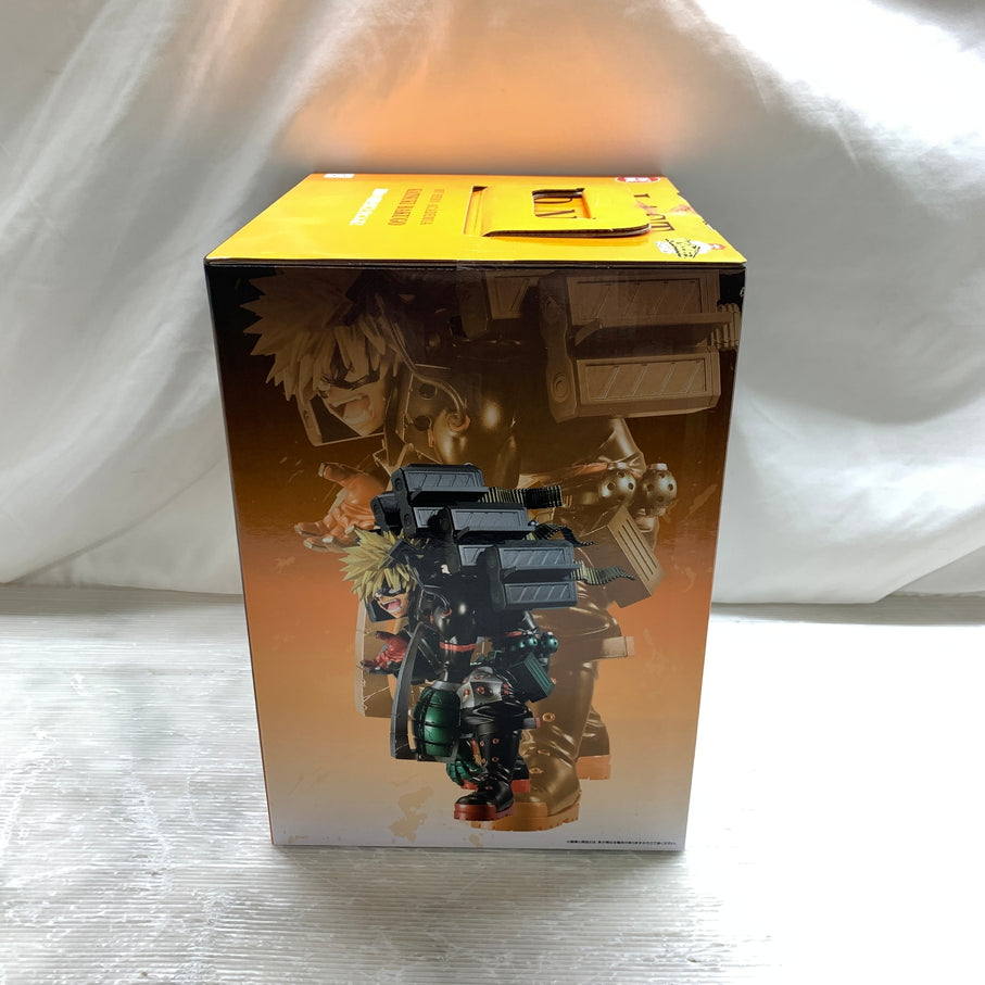 【中古品】 一番くじ 僕のヒーローアカデミア 連なる星霜 ラストワン賞 爆豪勝己 MASTERLISE -ストレイフパンツァー - ラストワンカラーver. フィギュア バンダイ 箱あり 051-260806-YT-08-min 万代Net店