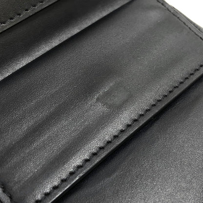 【現状渡し品】【レディース】 MAISON MARGIELA メゾンマルジェラ 4-STITCH BI-FOLD WALLET SA3UI0007 二つ折り財布 コンパクトウォレット 200-260507-rs-03-fur カラー：ブラック 万代Net店