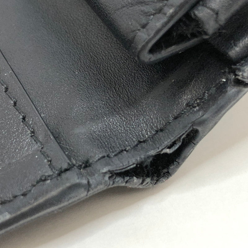【現状渡し品】【レディース】 MAISON MARGIELA メゾンマルジェラ 4-STITCH BI-FOLD WALLET SA3UI0007 二つ折り財布 コンパクトウォレット 200-260507-rs-03-fur カラー：ブラック 万代Net店