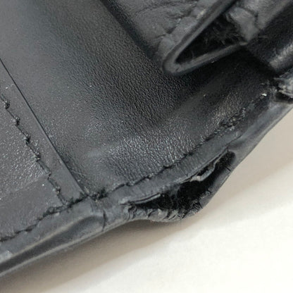 【現状渡し品】【レディース】 MAISON MARGIELA メゾンマルジェラ 4-STITCH BI-FOLD WALLET SA3UI0007 二つ折り財布 コンパクトウォレット 200-260507-rs-03-fur カラー：ブラック 万代Net店