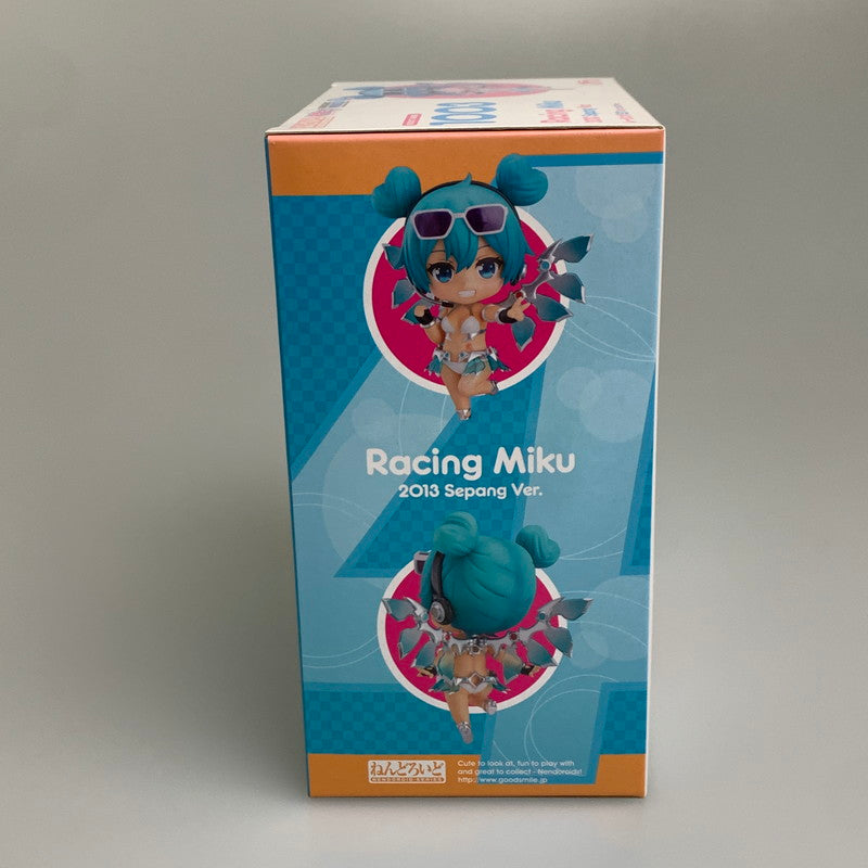【中古品】 ねんどろいど キャラクターボーカルシリーズ01 初音ミク 初音ミク GTプロジェクト レーシングミク 2013 セパンVer. 美少女 フィギュア 053-260831-hu-13-min 万代Net店