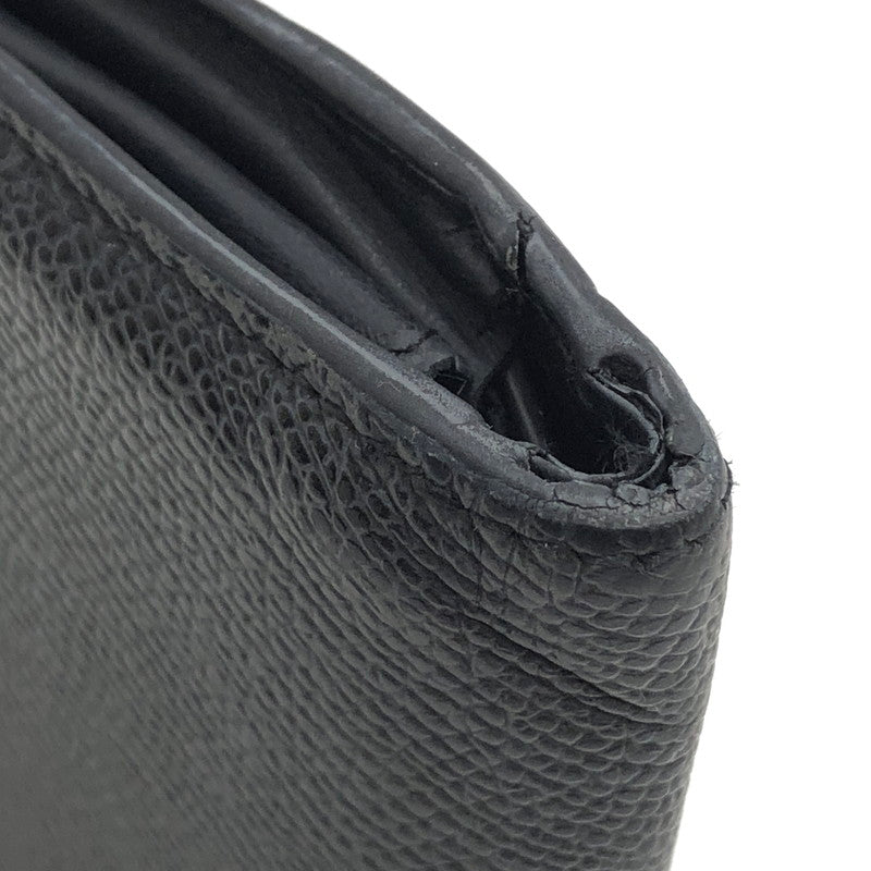 【現状渡し品】【レディース】 MAISON MARGIELA メゾンマルジェラ 4-STITCH BI-FOLD WALLET SA3UI0007 二つ折り財布 コンパクトウォレット 200-260507-rs-03-fur カラー：ブラック 万代Net店