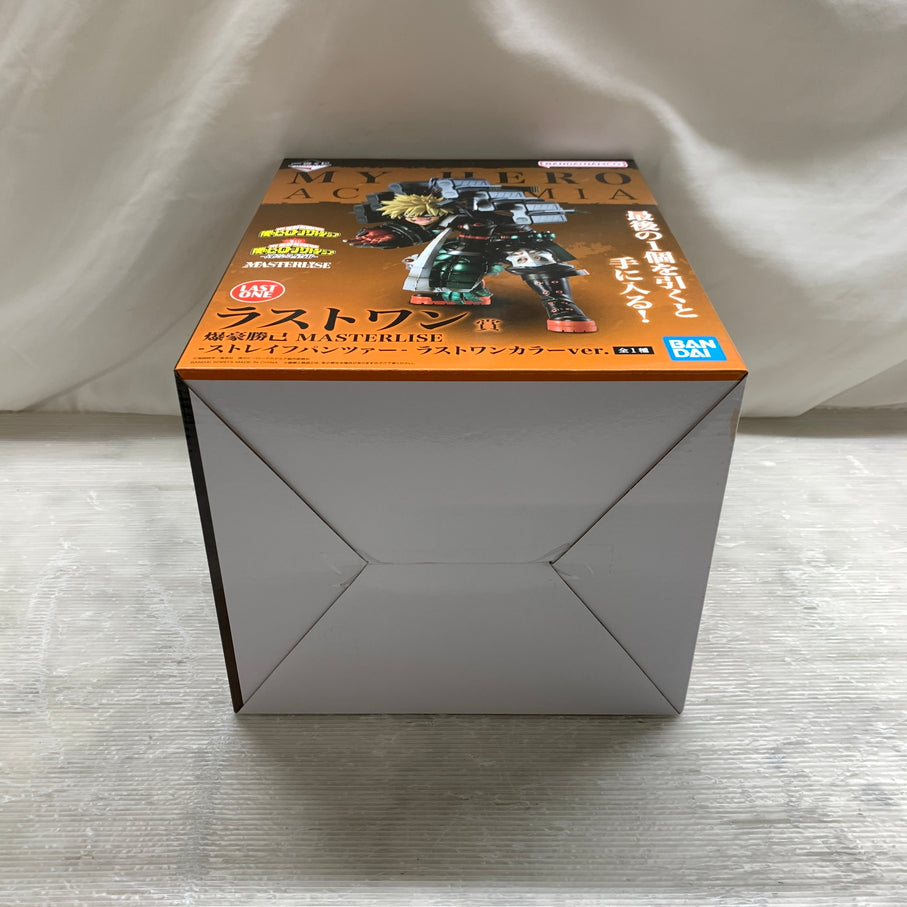 【中古品】 一番くじ 僕のヒーローアカデミア 連なる星霜 ラストワン賞 爆豪勝己 MASTERLISE -ストレイフパンツァー - ラストワンカラーver. フィギュア バンダイ 箱あり 051-260806-YT-08-min 万代Net店