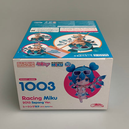 【中古品】 ねんどろいど キャラクターボーカルシリーズ01 初音ミク 初音ミク GTプロジェクト レーシングミク 2013 セパンVer. 美少女 フィギュア 053-260831-hu-13-min 万代Net店