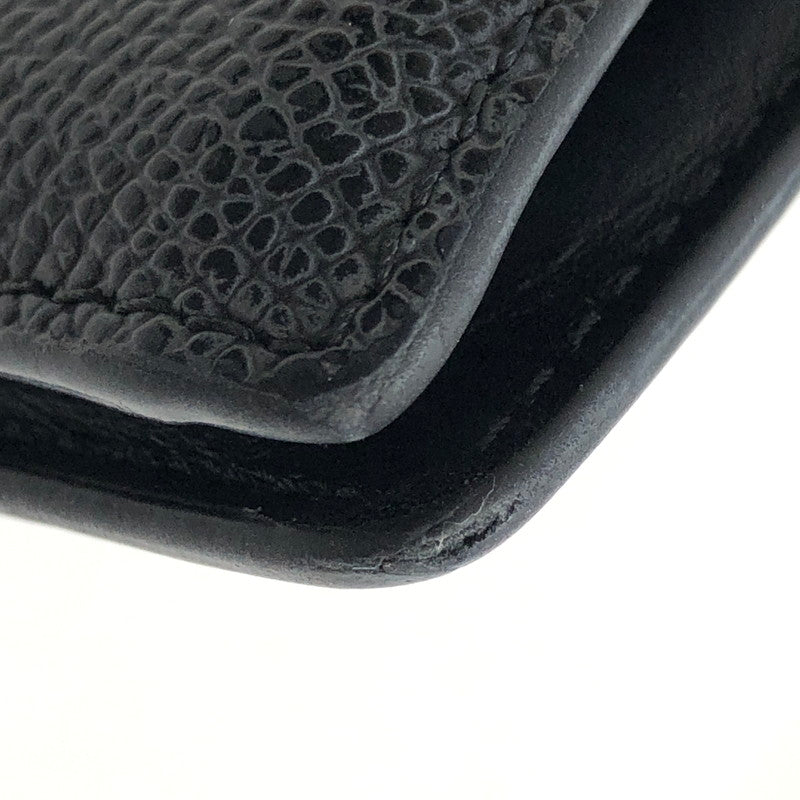 【現状渡し品】【レディース】 MAISON MARGIELA メゾンマルジェラ 4-STITCH BI-FOLD WALLET SA3UI0007 二つ折り財布 コンパクトウォレット 200-260507-rs-03-fur カラー：ブラック 万代Net店