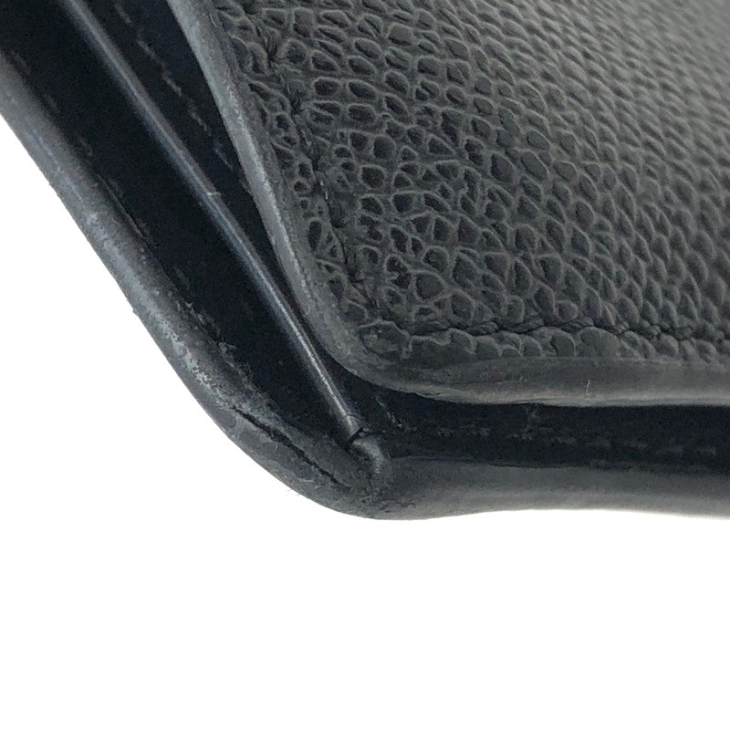 【現状渡し品】【レディース】 MAISON MARGIELA メゾンマルジェラ 4-STITCH BI-FOLD WALLET SA3UI0007 二つ折り財布 コンパクトウォレット 200-260507-rs-03-fur カラー：ブラック 万代Net店