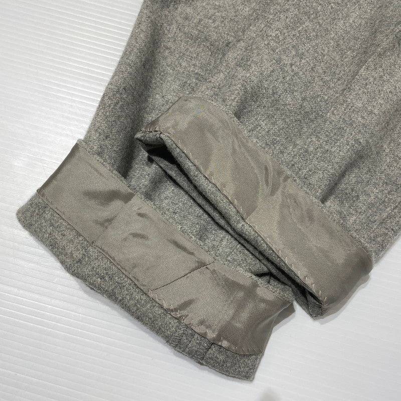 【現状渡し品】【メンズ】 AURLEE オーラリー 16AW SUPER SOFT FLANNEL SLACKS A6AP03SF スーパーソフト フランネルスラックス ボトムス パンツ 151-250321-kk-23-tei サイズ：3 カラー：グレー 万代Net店