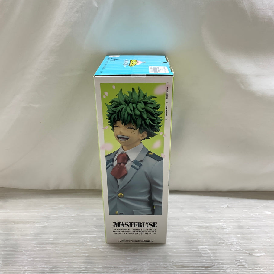 【中古品】 一番くじ 僕のヒーローアカデミア -紡がれる想い- A賞 緑谷出久 MASTERLISE ~雄英高校1-A~ フィギュア 箱あり バンダイ 051-260806-YT-10-min 万代Net店