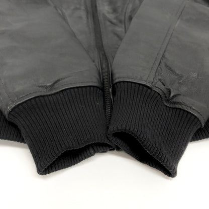 【現状渡し品】【メンズ】 HYSTERIC GLAMOUR LEATHER JACKET 4LB-1282 ピッグレザージャケット ライダース 豚革 アウター 140-260507-rs-04-fur サイズ：M カラー：ブラック 万代Net店