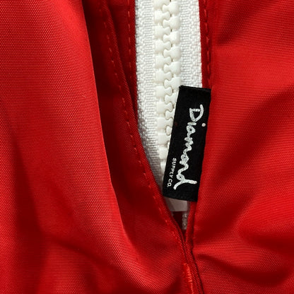 【中古品】【メンズ】 DIAMOND SUPPLY CO. HOODED QUILTING JACKET 142-260125-WA-08-iwa サイズ：L カラー：レッド 万代Net店