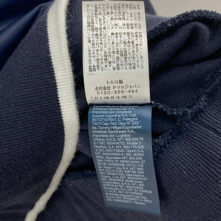 【中古品】【メンズ】 TOMMY HILFIGER トミーヒルフィガー MW14053 スウェット 147-260125-WA-09-iwa サイズ：M カラー：ネイビー 万代Net店