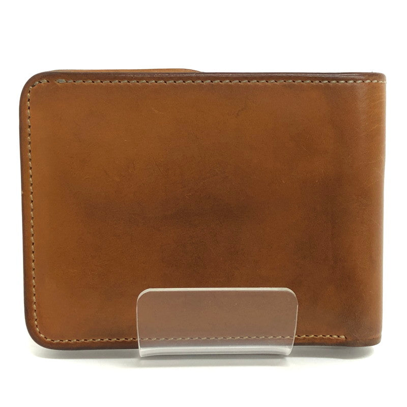 【現状渡し品】【メンズ】 WILDSWANS ワイルドスワンズ 二つ折り財布 レザー 財布 ウォレット 200-250829-rs-07-fur カラー：キャメル系 万代Net店