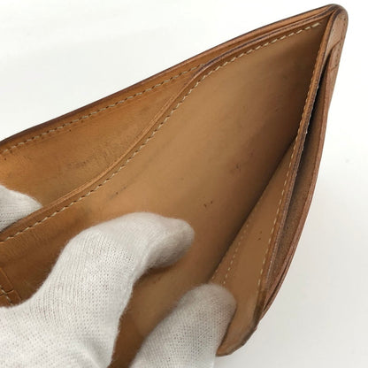 【現状渡し品】【メンズ】 WILDSWANS ワイルドスワンズ 二つ折り財布 レザー 財布 ウォレット 200-250829-rs-07-fur カラー：キャメル系 万代Net店