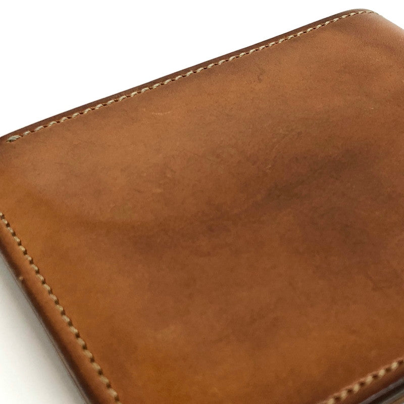 【現状渡し品】【メンズ】 WILDSWANS ワイルドスワンズ 二つ折り財布 レザー 財布 ウォレット 200-250829-rs-07-fur カラー：キャメル系 万代Net店