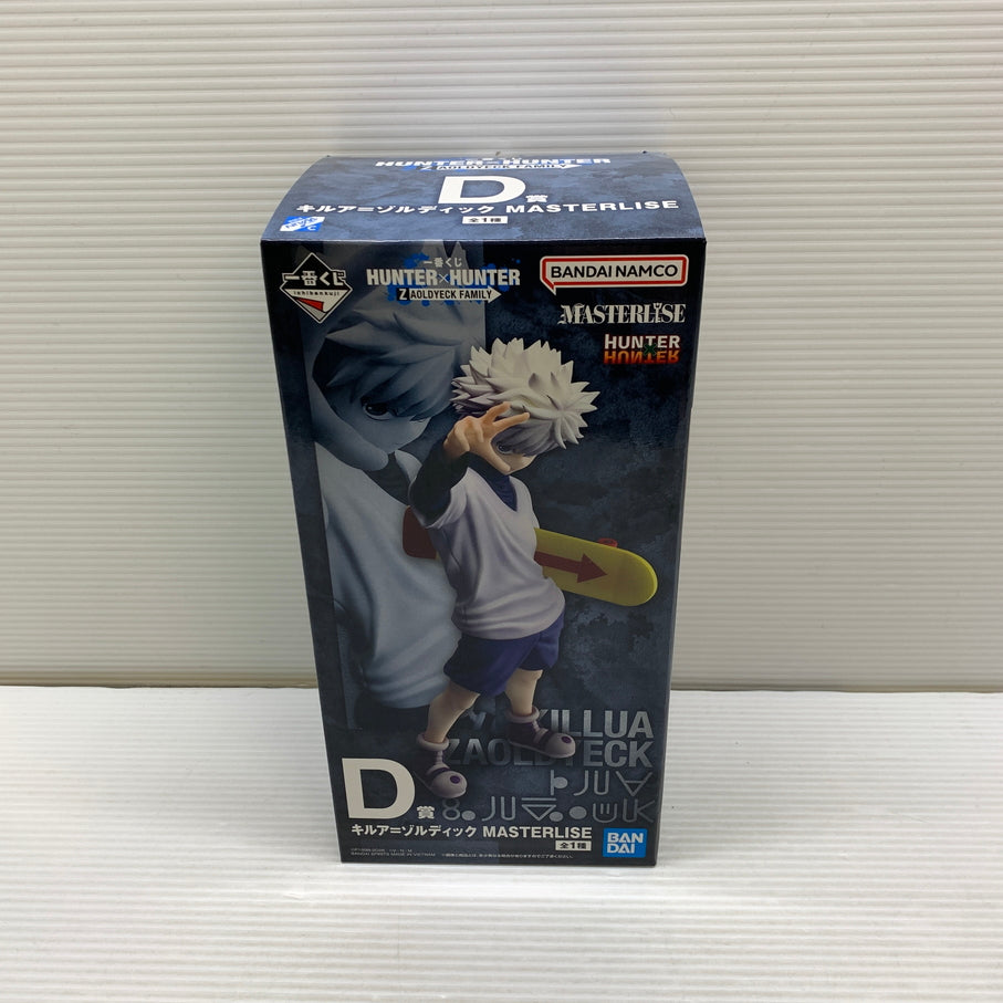 【現状渡し品】 一番くじ D賞 HUNTER×HUNTER Z AOLDYECK FAMILY キルア=ゾルディック MASTERLISE フィギュア 箱あり バンダイ 051-260807-YT-02-min 万代Net店
