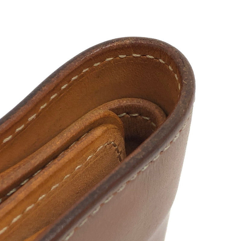 【現状渡し品】【メンズ】 WILDSWANS ワイルドスワンズ 二つ折り財布 レザー 財布 ウォレット 200-250829-rs-07-fur カラー：キャメル系 万代Net店