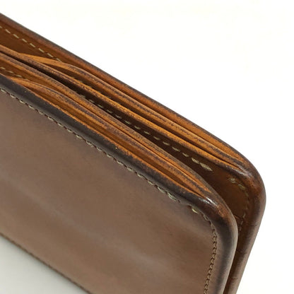 【現状渡し品】【メンズ】 WILDSWANS ワイルドスワンズ 二つ折り財布 レザー 財布 ウォレット 200-250829-rs-07-fur カラー：キャメル系 万代Net店