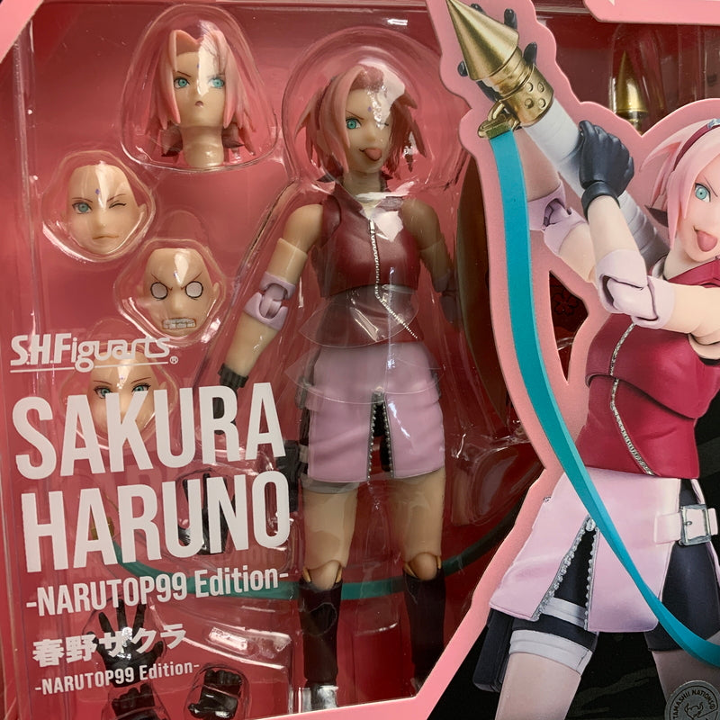 【中古美品】 NARUTO ナルト S.H.F 春野サクラ -NARUTOP99 Edition- アクションフィギュア 051-260723-AS-10-min 万代Net店