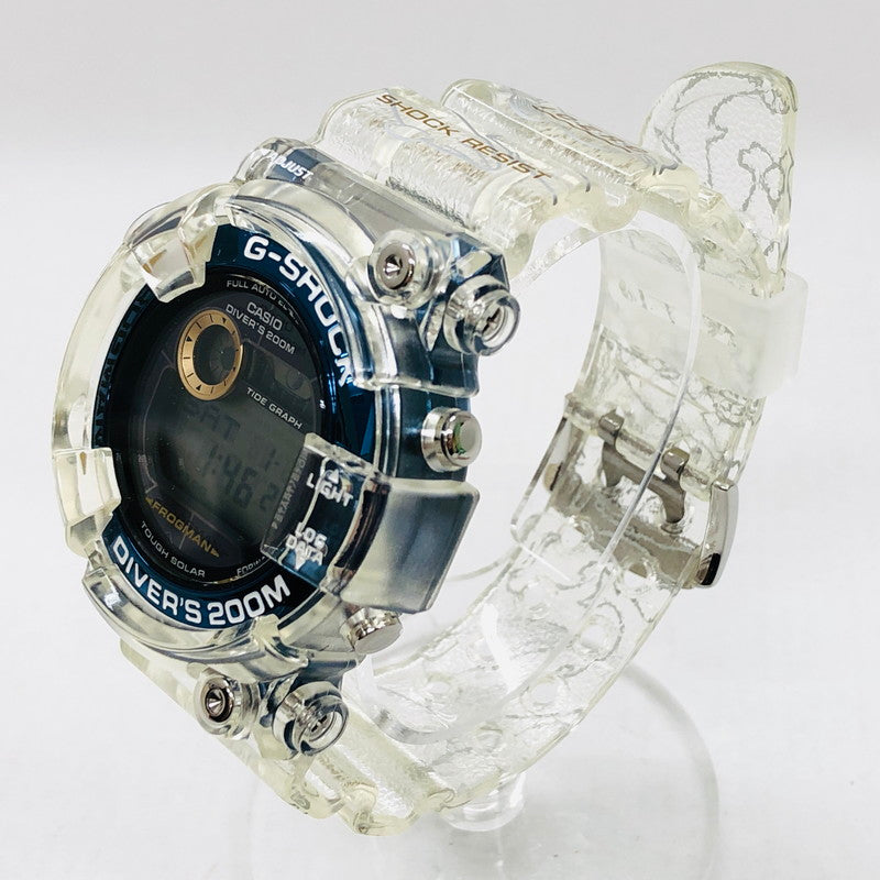 【中古美品】【メンズ】 G-SHOCK ジーショック FROGMAN GF-8251K-7JR フロッグマン 腕時計 196-250113-hn-04-fur カラー：スケルトン/ブラック 万代Net店