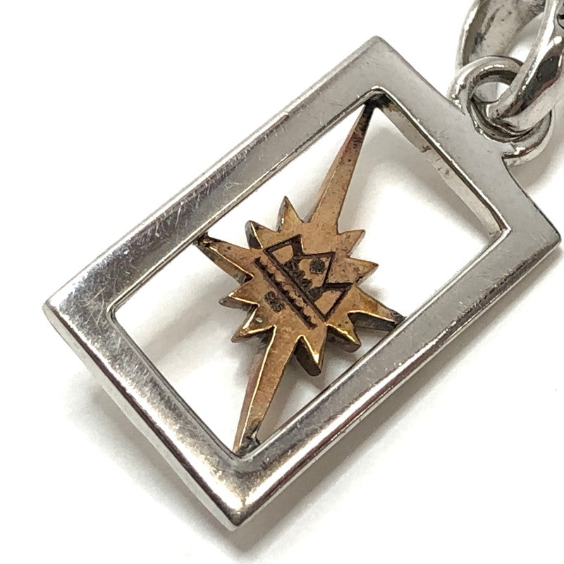 【中古品】【メンズ/レディース】 SAAD サード SUN SYMBOL SQUARE PENDANT TOP 太陽神 ペンダントトップ SV925 アクセサリー 191-260508-rs-02-fur カラー：シルバー 万代Net店