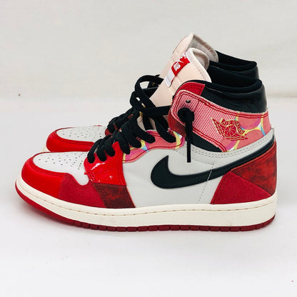 【中古品】【レディース】 NIKE ナイキ SPIDER-MAN×AIR JORDAN 1 HIGH OG SP DV1748-601 スパイダーマン×エアジョーダン 1 レトロ ハイ オージー スニーカー シューズ 靴 160-250113-hn-06-fur サイズ：24.0cm US 6 カラー：レッド/ホワイト系 万代Net店