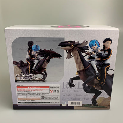【現状渡し品】 Re:ゼロから始める異世界生活 レム & スバル 白鯨攻略戦Ver. フィギュア 053-260731-zi-05-min 万代Net店