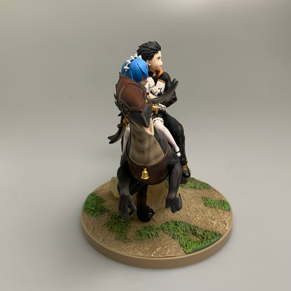 【現状渡し品】 Re:ゼロから始める異世界生活 レム & スバル 白鯨攻略戦Ver. フィギュア 053-260731-zi-05-min 万代Net店