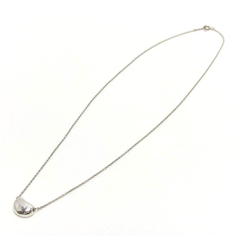 【中古品】【レディース】 TIFFANY＆CO. ティファニー BEAN NECKLACE ELSA PERETTI ビーンネックレス SV925 アクセサリー 182-260508-rs-03-fur カラー：シルバー 万代Net店