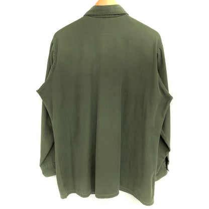 【現状渡し品】【メンズ】 US.ARMY UTILITY SHIRT ユーティリティシャツ ミリタリーシャツ 長袖 トップス 古着 アメカジ系 ヴィンテージ系 145-251201-rs-05-fur サイズ：16 1/2×32 カラー：グリーン・カーキ系 万代Net店