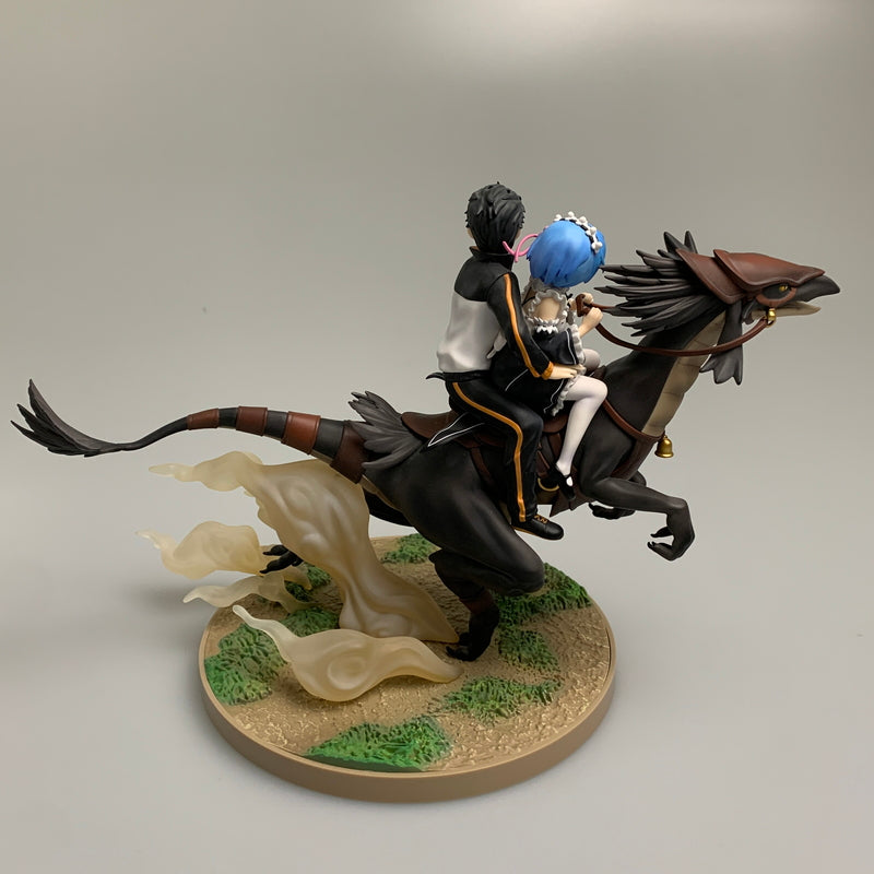 【現状渡し品】 Re:ゼロから始める異世界生活 レム & スバル 白鯨攻略戦Ver. フィギュア 053-260731-zi-05-min 万代Net店