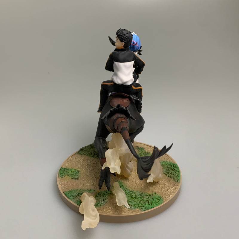 【現状渡し品】 Re:ゼロから始める異世界生活 レム & スバル 白鯨攻略戦Ver. フィギュア 053-260731-zi-05-min 万代Net店