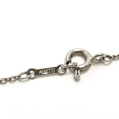 【中古品】【レディース】 TIFFANY＆CO. ティファニー BEAN NECKLACE ELSA PERETTI ビーンネックレス SV925 アクセサリー 182-260508-rs-03-fur カラー：シルバー 万代Net店